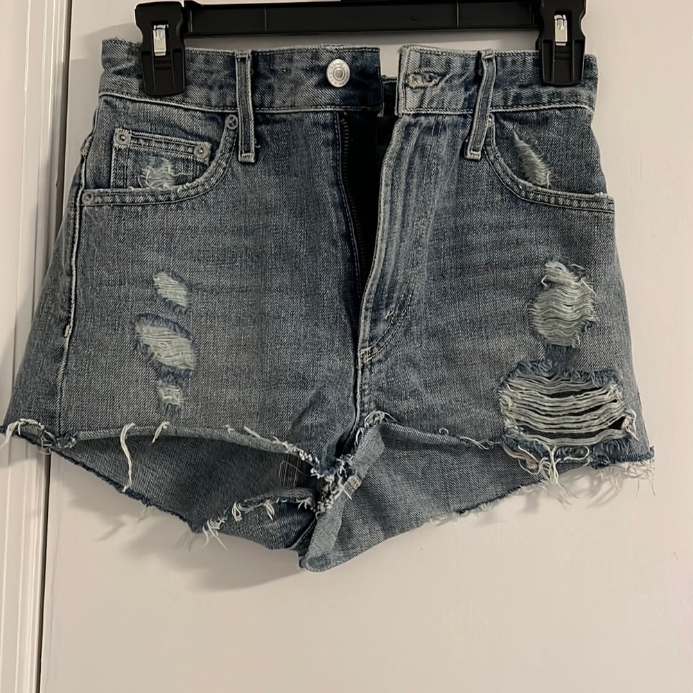 Tularosa  high-rise Jean shorts
